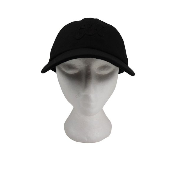 wild fable Accessories - Wild Fable Women's Wild Fable OK Black Baseball Hat Adjustable Hook & Loop